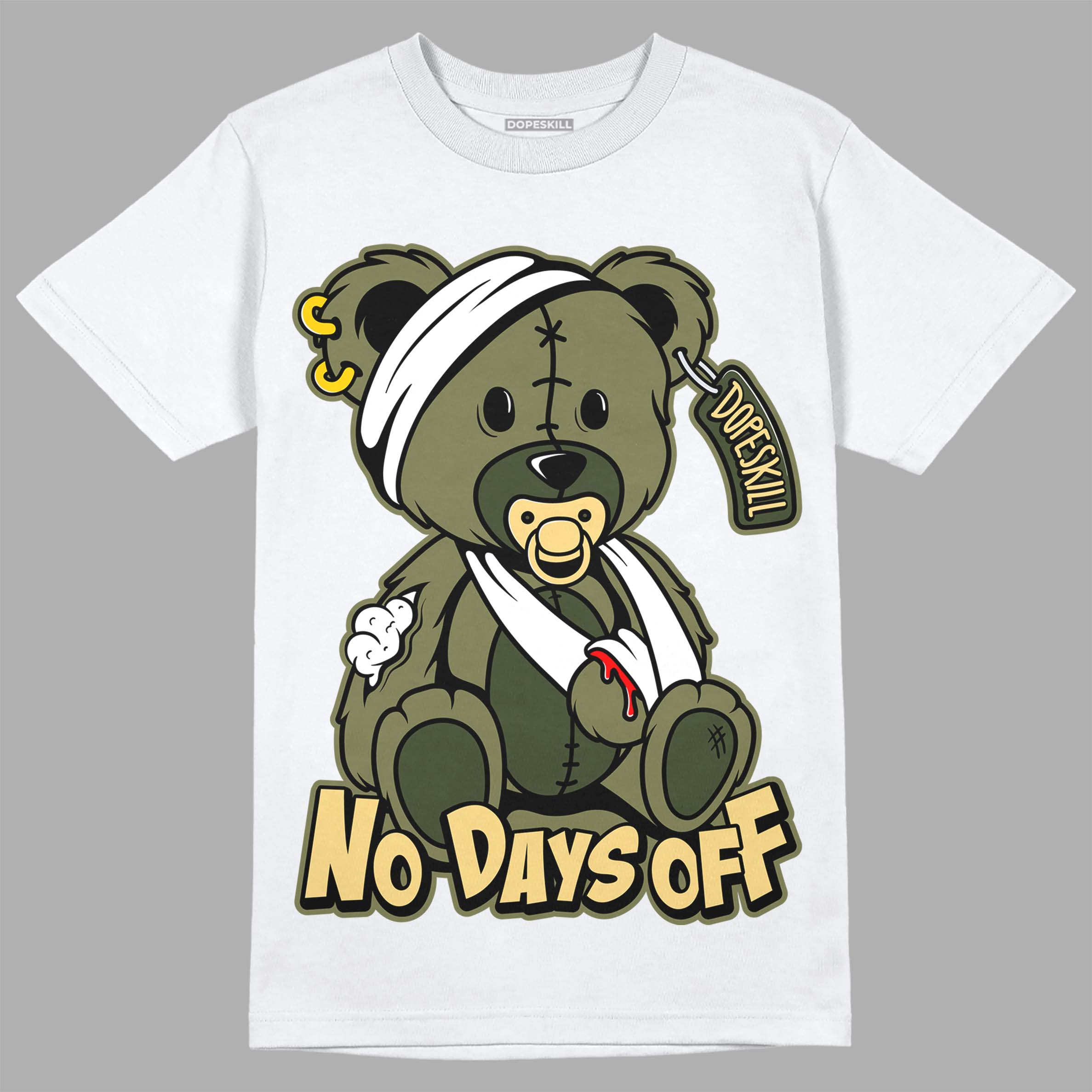 Craft Olive 4s superstreetwear T-Shirt Hurt Bear Graphic