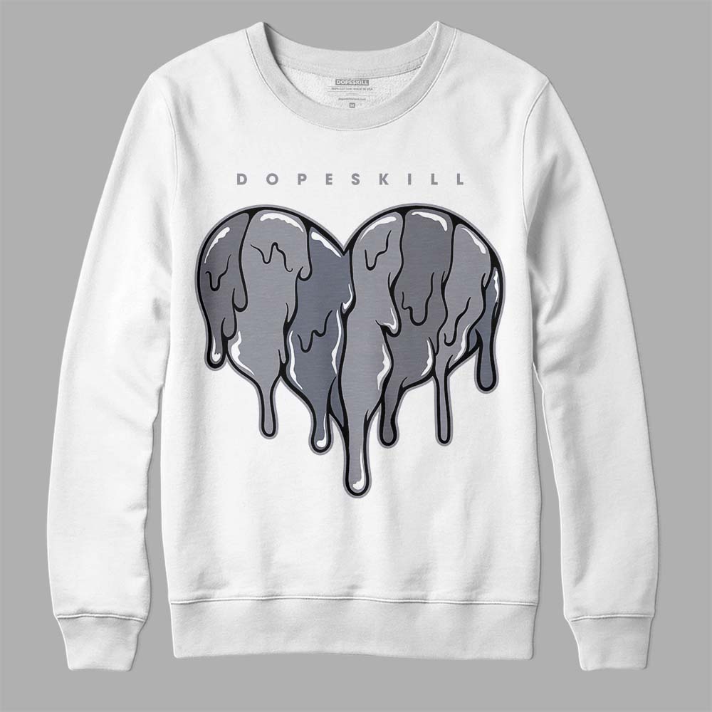 Stealth 14s superstreetwear Sweatshirt Slime Drip Heart Graphic