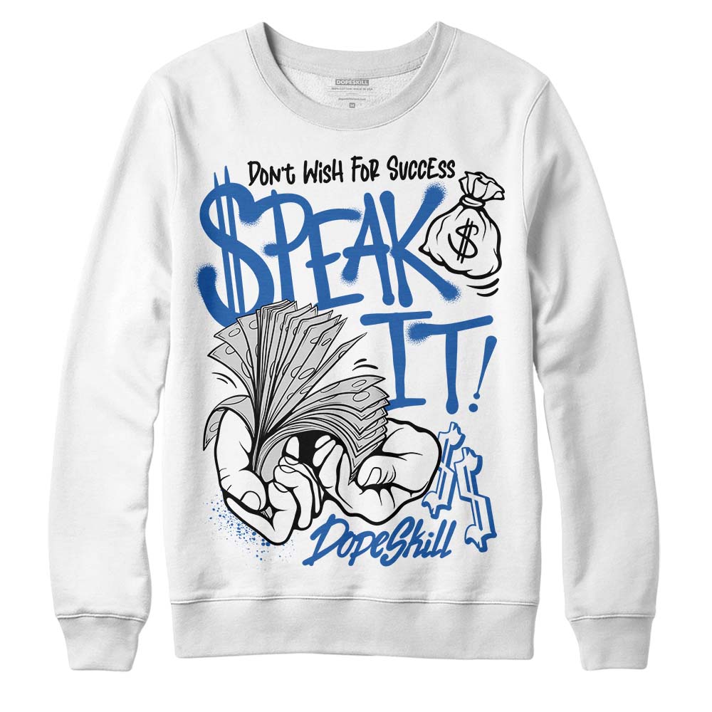 Space Jam 11s superstreetwear Sweatshirt Speak It Graphic