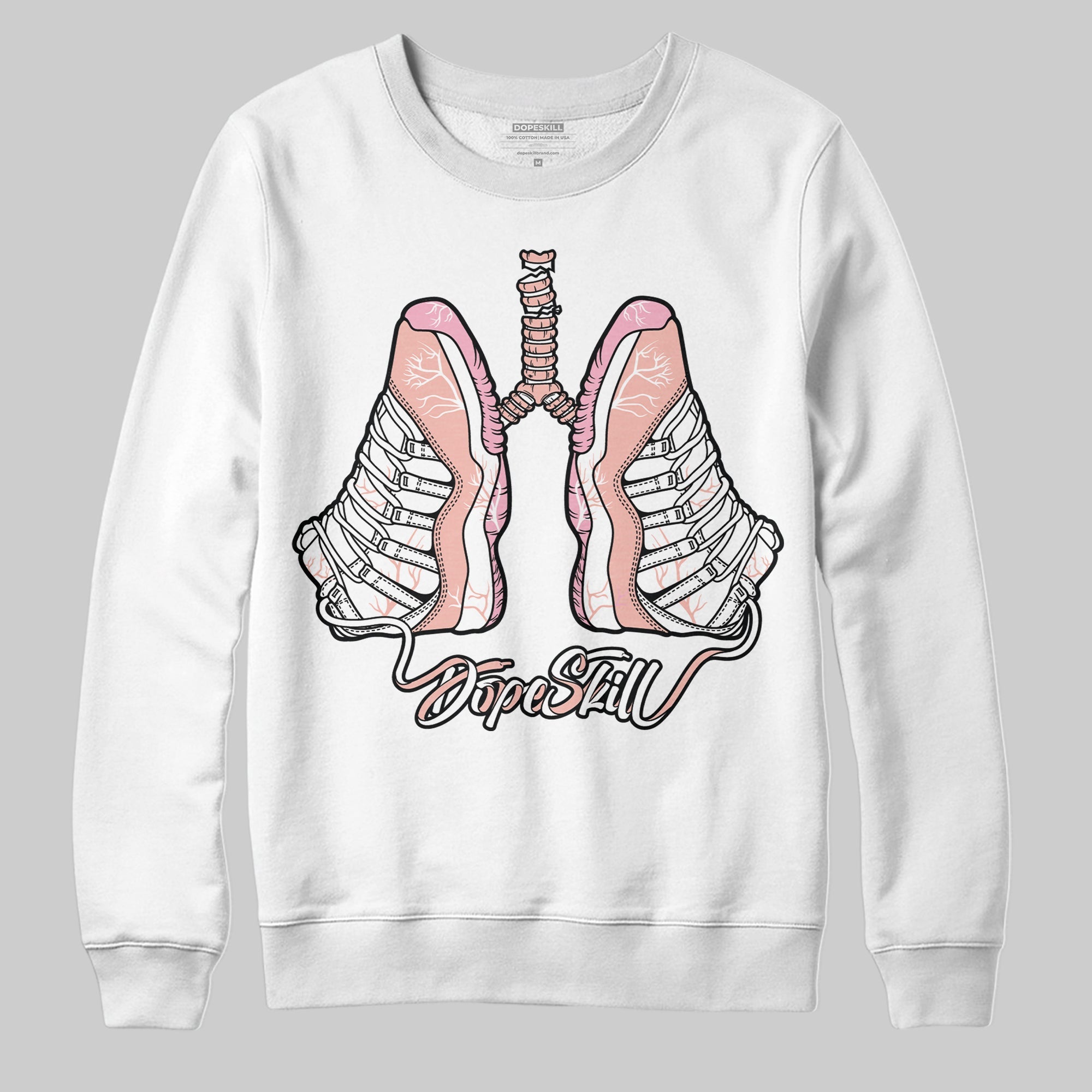 Legend Pink 11s superstreetwear Sweatshirt Breathe Graphic