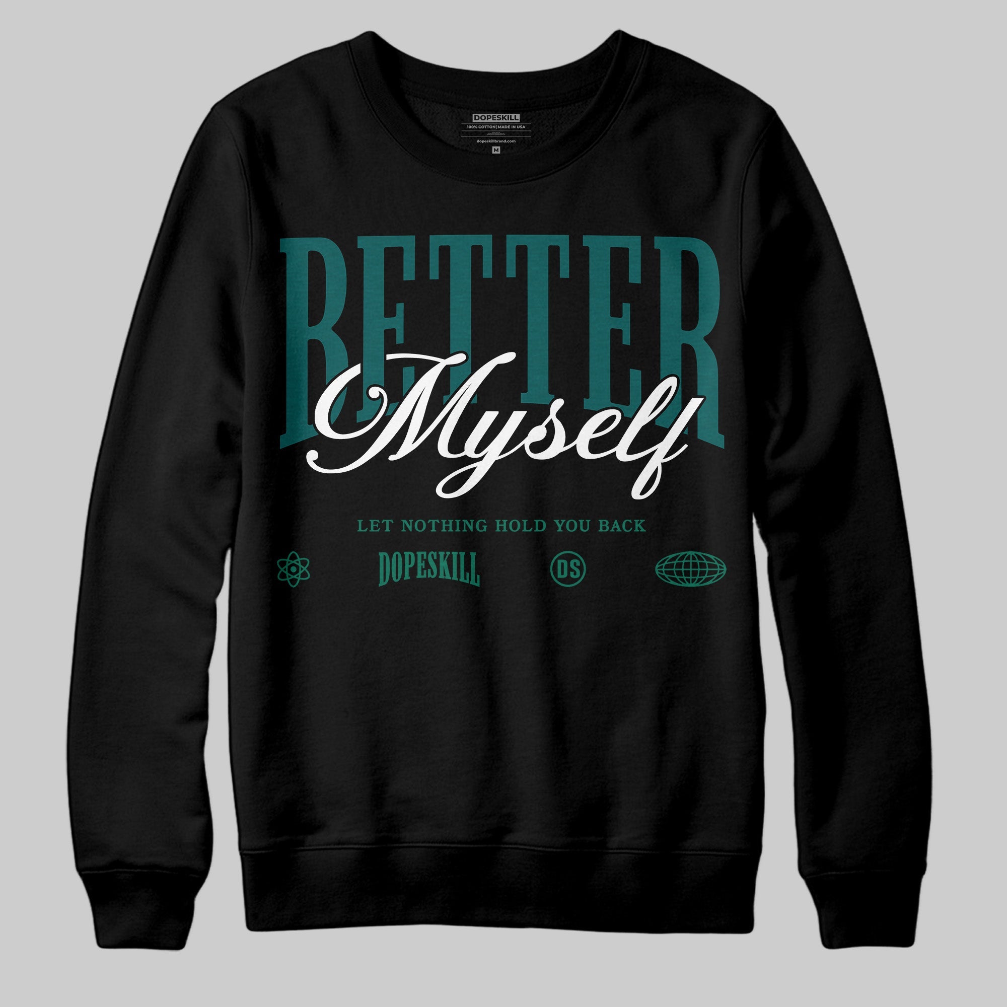 Gel 1130 White Dark Neptune superstreetwear Sweatshirt Better Myself Graphic