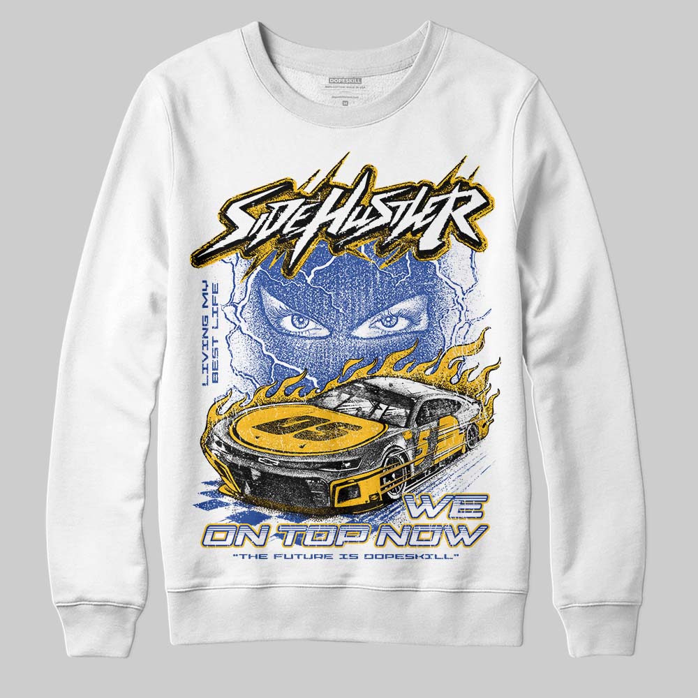 Royal Blue Collection superstreetwear Sweatshirt New Side Hustler Graphic