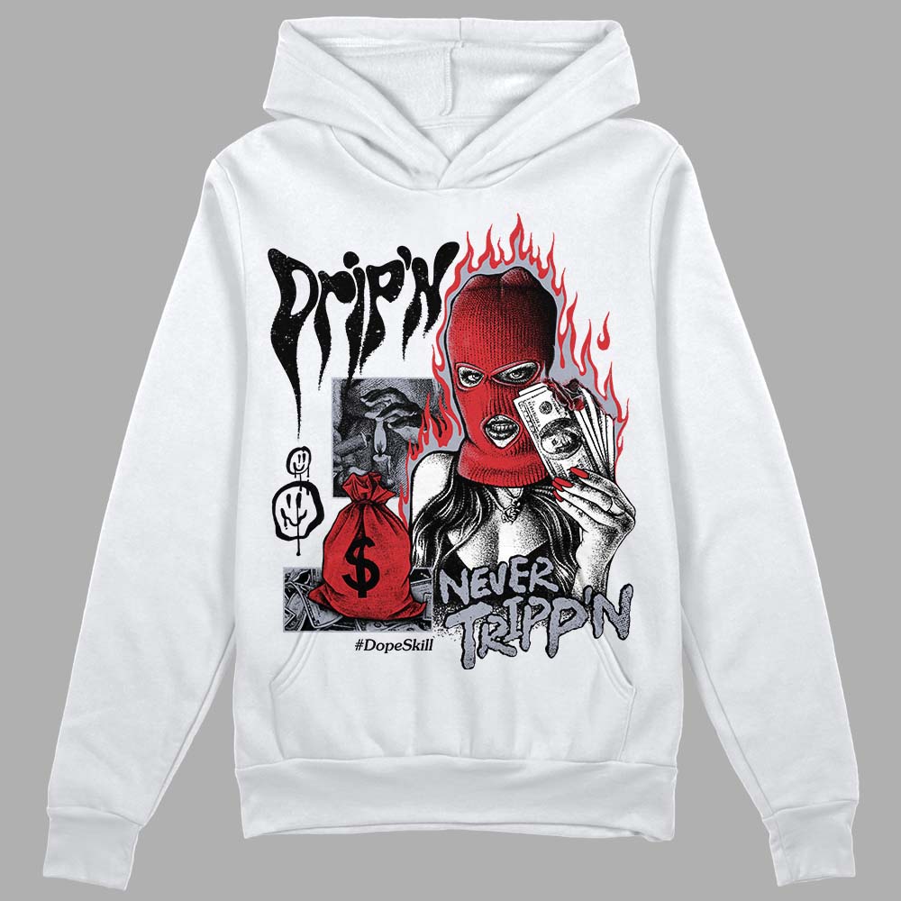 Bred Reimagined 4s superstreetwear Hoodie Sweatshirt Drip'n Never Tripp'n Graphic