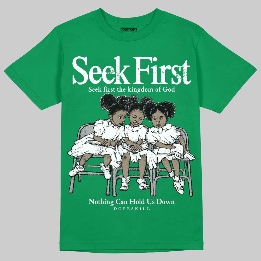 Lucky Green 5s superstreetwear T-Shirt New Seek First Graphic