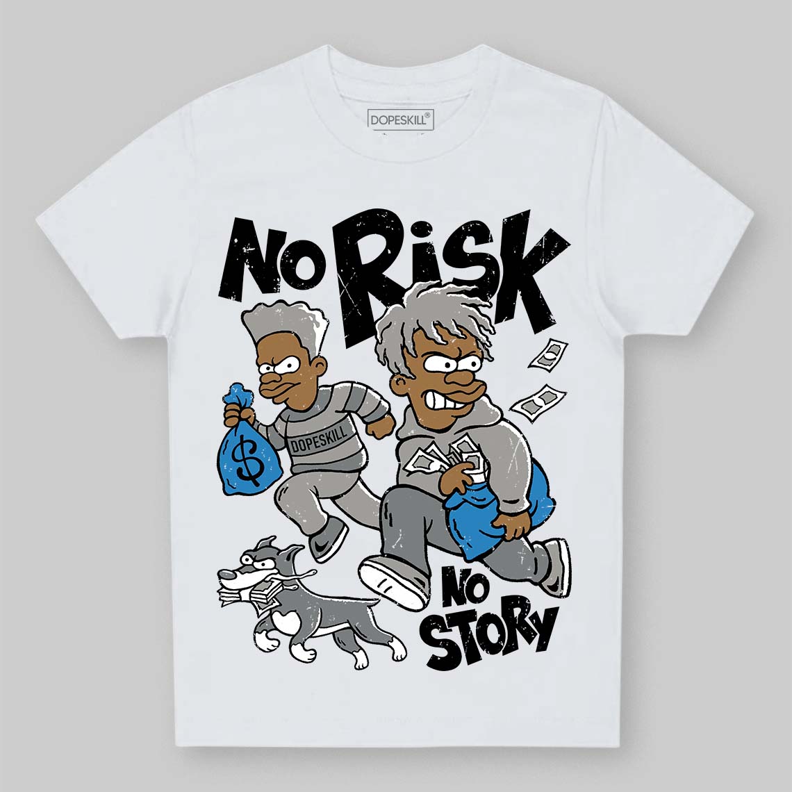 Cool Grey 9s superstreetwear Toddler Kids T-shirt No Risk No Story Graphic