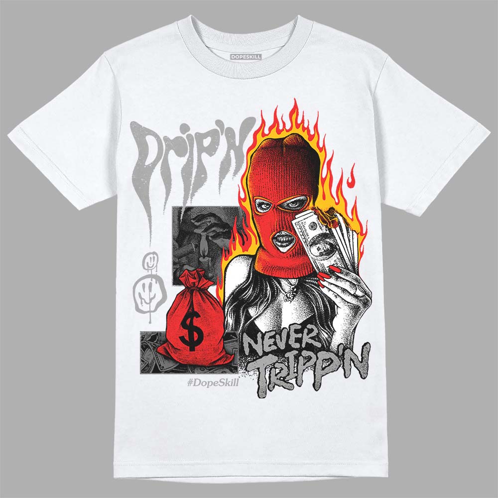 Grey Collection superstreetwear T-Shirt Drip'n Never Tripp'n Graphic