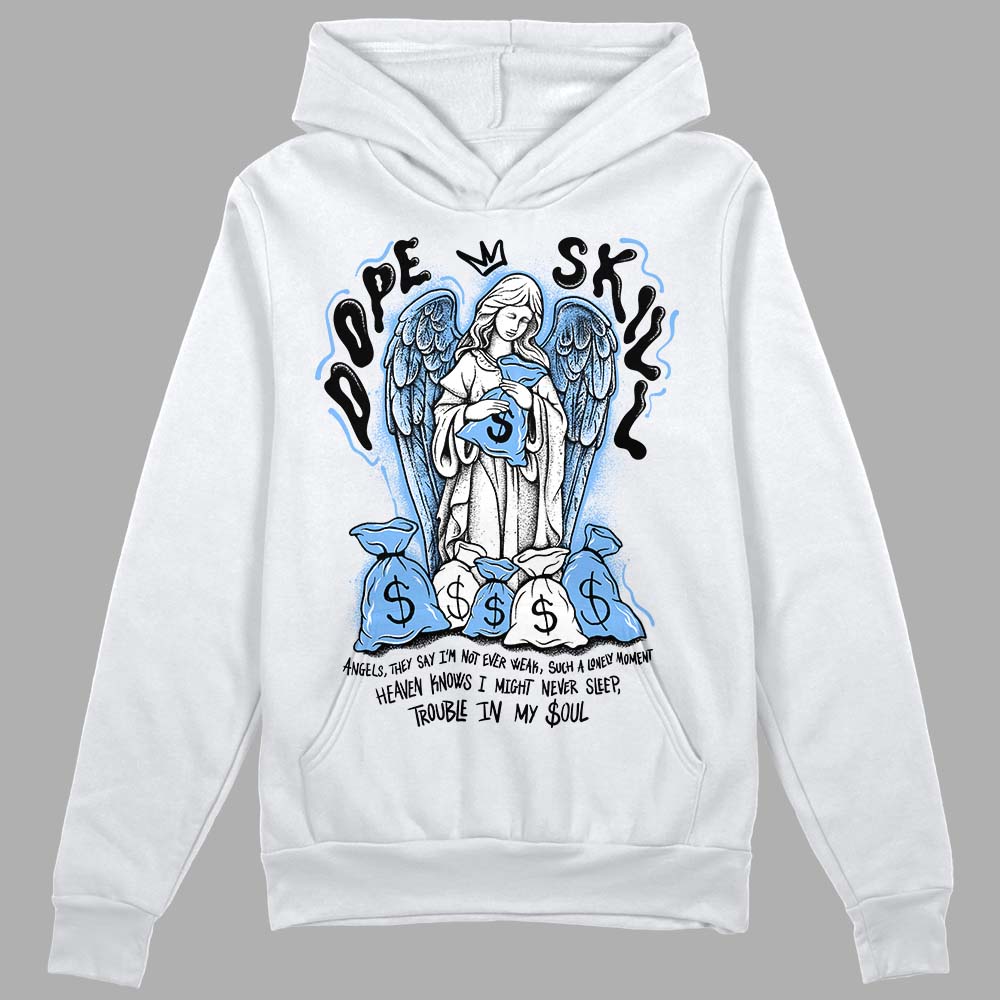 Powder Blue 9s superstreetwear Hoodie Sweatshirt Angels Graphic