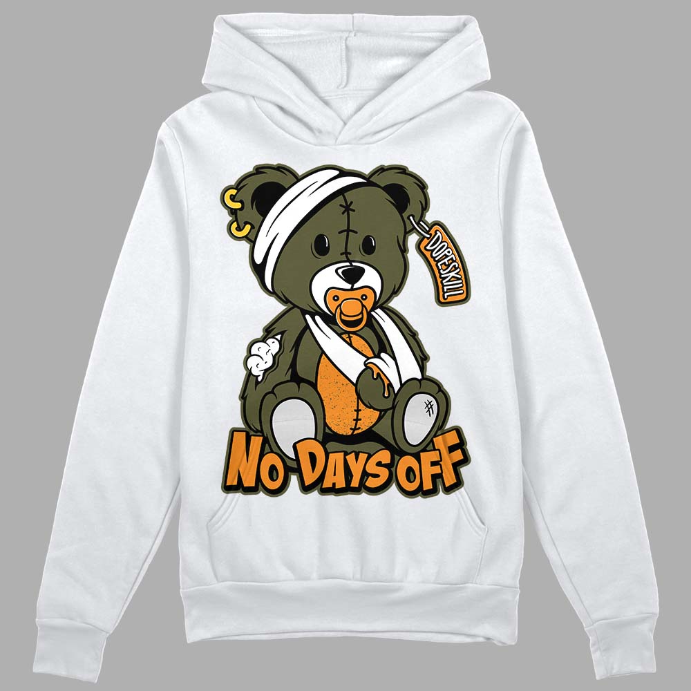 Olive 5s superstreetwear Hoodie Sweatshirt Hurt Bear Graphic