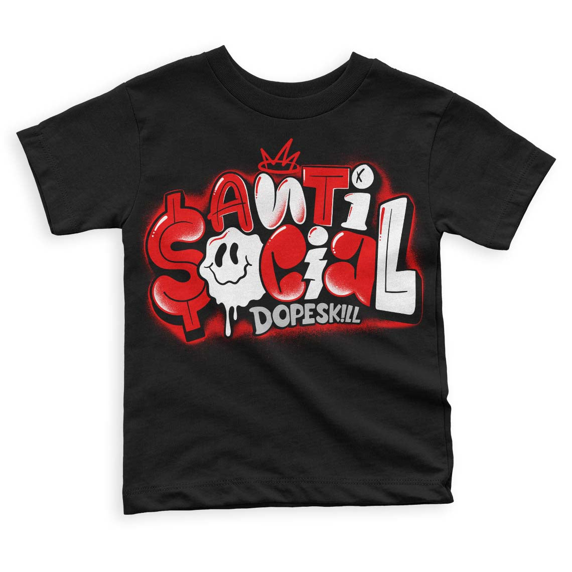 Cherry 12s superstreetwear Toddler Kids T-shirt Anti Social Graphic