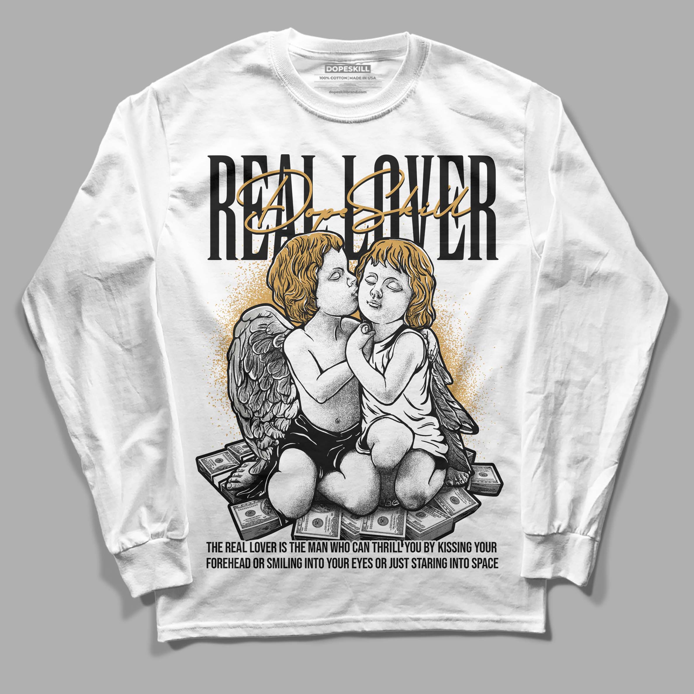 Gratitude 11s superstreetwear Long Sleeve T-Shirt Real Lover Graphic
