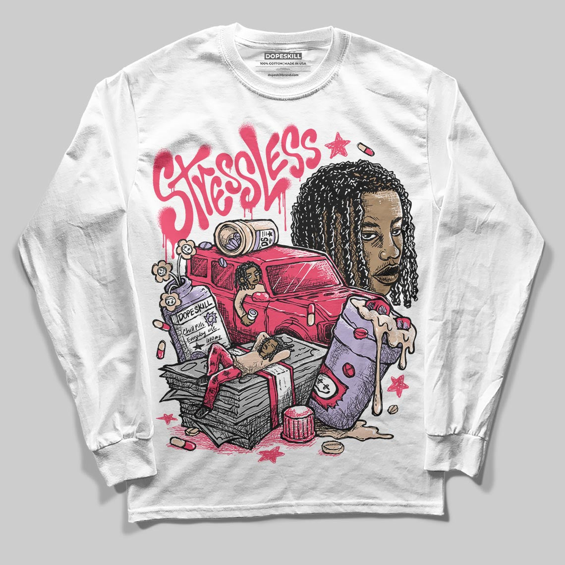 Peanut Butter Jelly 5s superstreetwear Long Sleeve T-Shirt Stressless Graphic
