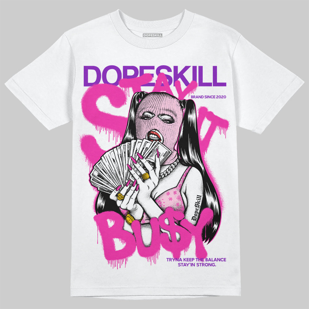 Pink Collection superstreetwear T-Shirt Stay It Busy Graphic