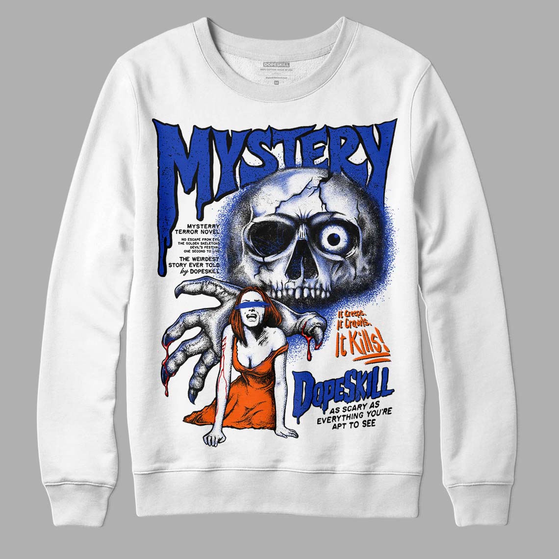 Dunk Futura Orange Blaze superstreetwear Sweatshirt Mystery Ghostly Grasp Graphic