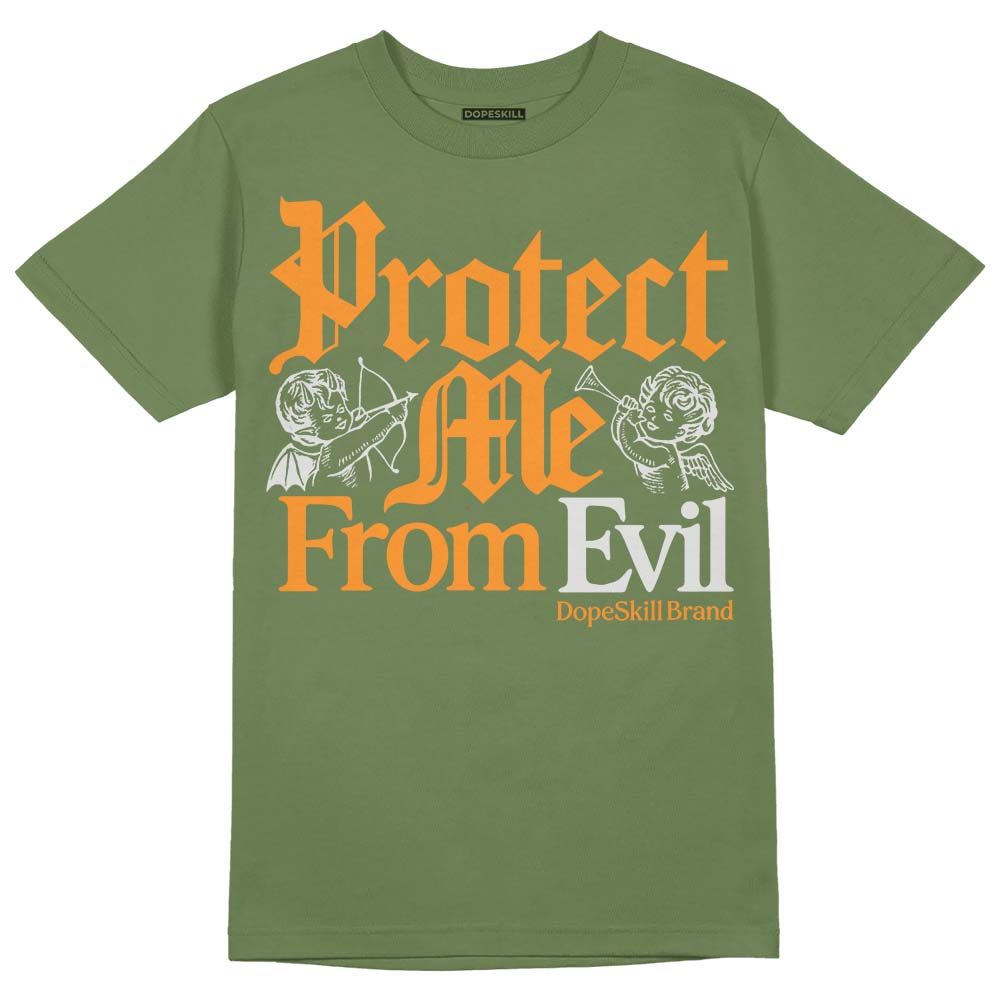 Olive 5s superstreetwear Olive T-shirt Protect Me From Evil Graphic