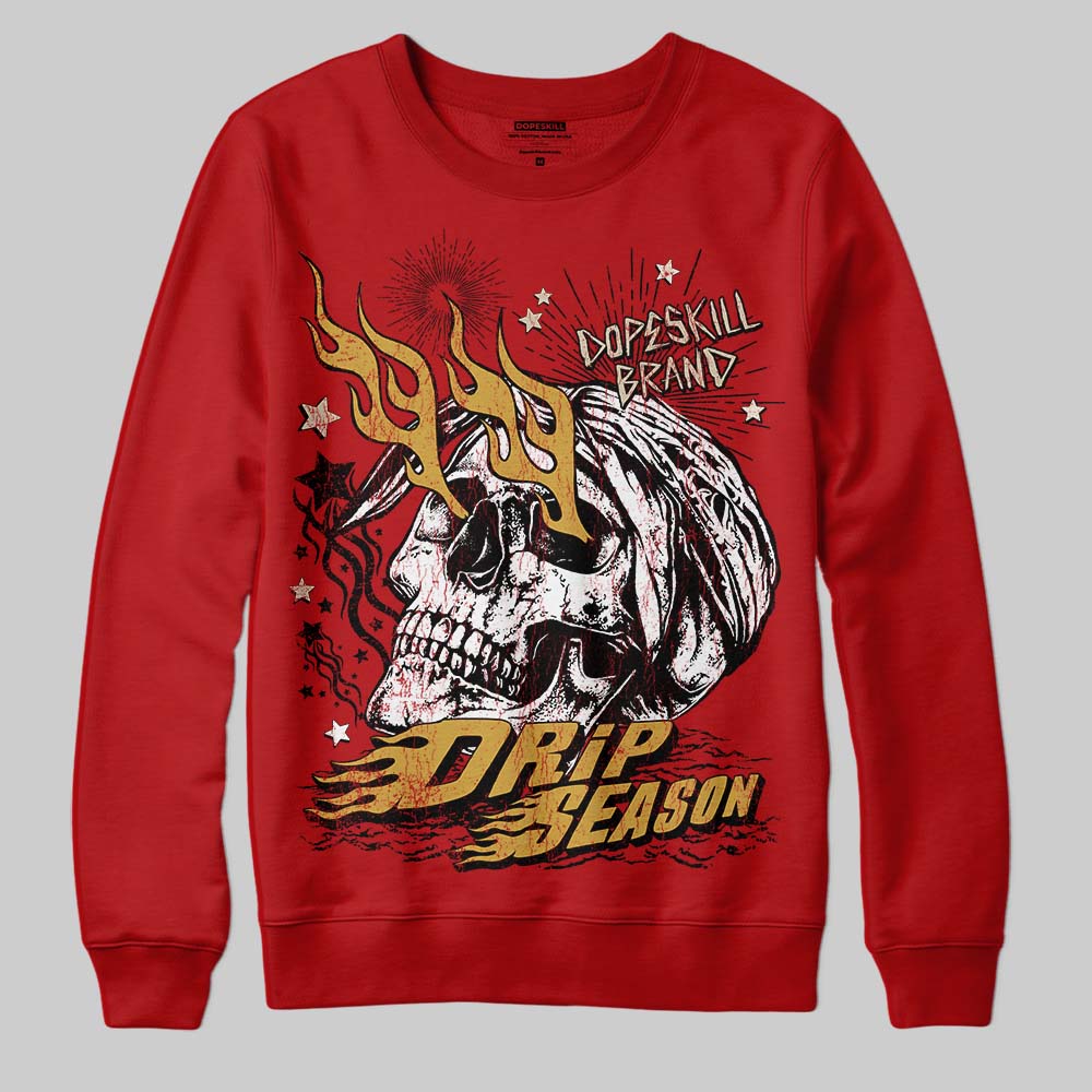 Red Collection superstreetwear Sweatshirt Drip Season Graphic