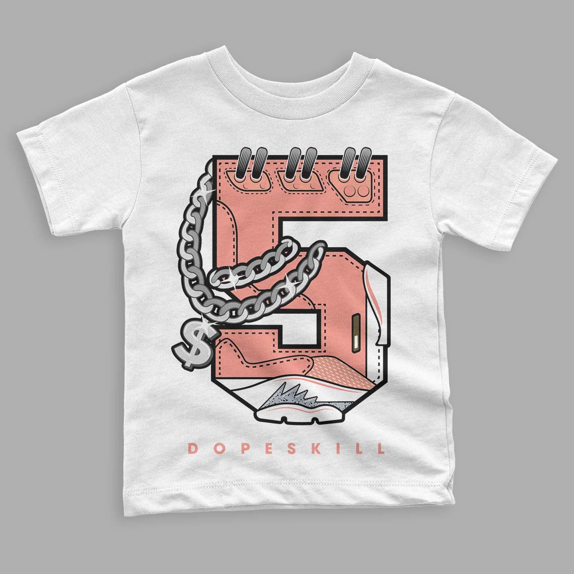 Crimson Bliss 5s superstreetwear Toddler Kids T-shirt No.5 Graphic