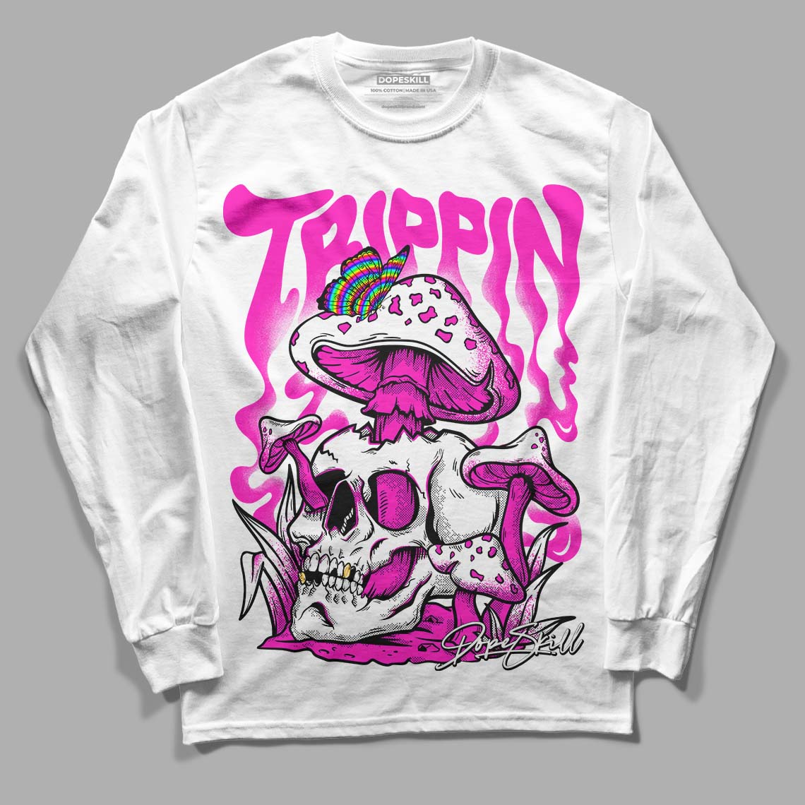 Dunk Low Active Fuchsia superstreetwear Long Sleeve T-Shirt Trippin Graphic