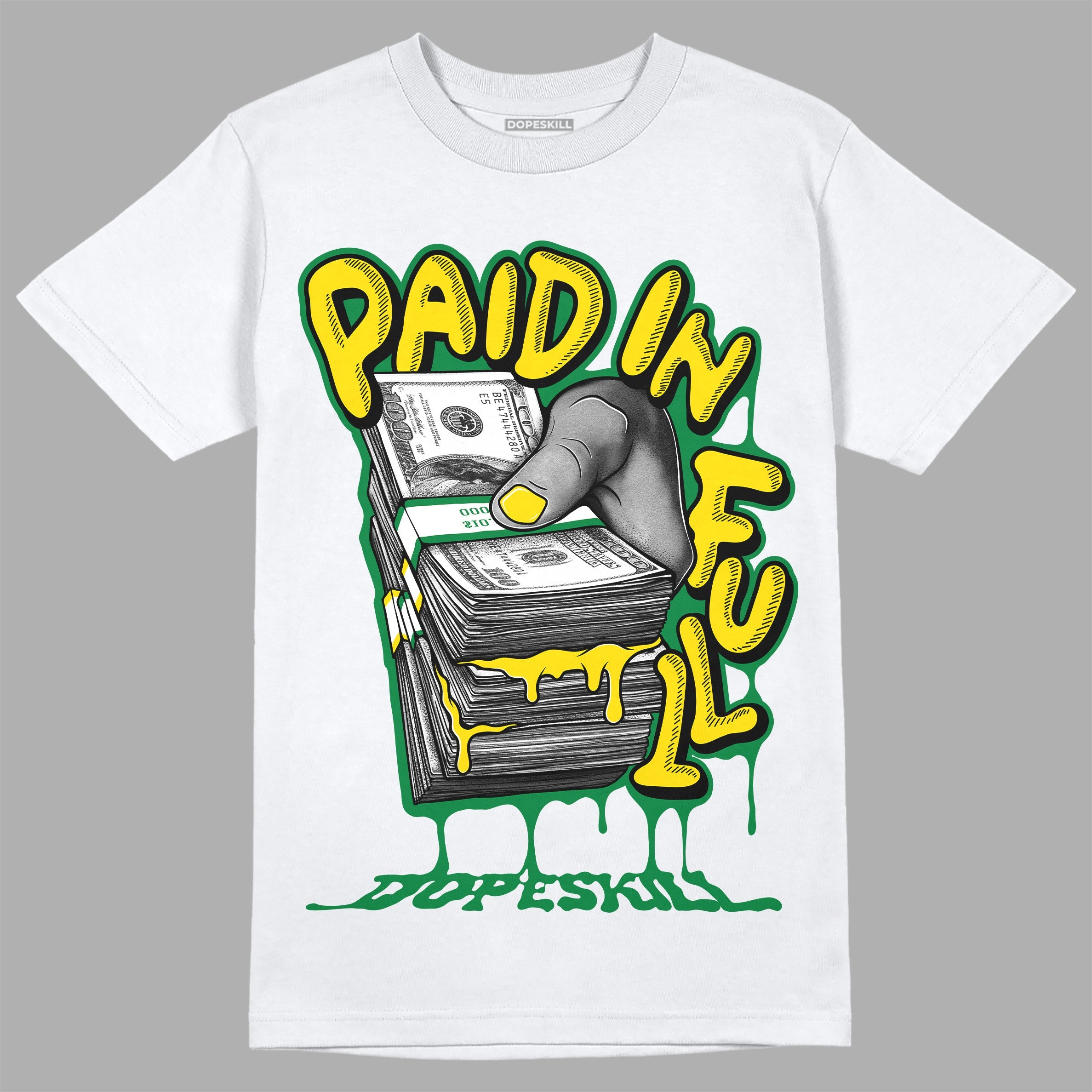 Dunk Low Reverse Brazil superstreetwear T-Shirt Paid In Full Graphic