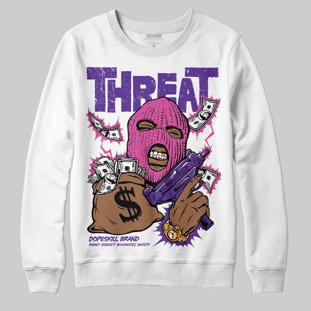 PURPLE Collection superstreetwear Sweatshirt Under Threat Graphic