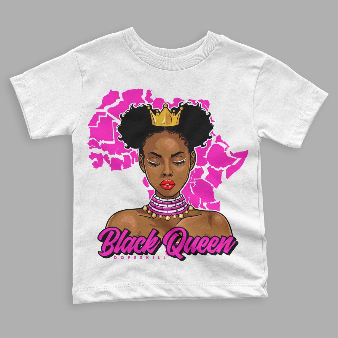 Dunk Low Active Fuchsia superstreetwear Toddler Kids T-shirt Black Queen Graphic