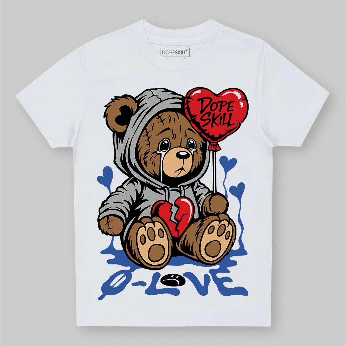 Lucky Shorts 3s superstreetwear Toddler Kids T-shirt Broken Bear Graphic