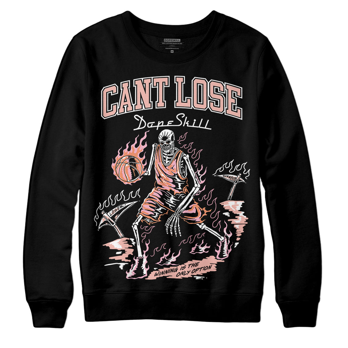 Legend Pink 11s superstreetwear Sweatshirt Cant Lose Graphic