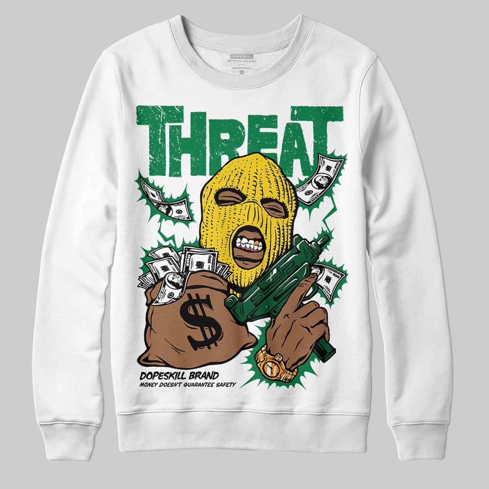 Green Collection superstreetwear Sweatshirt Under Threat Graphic