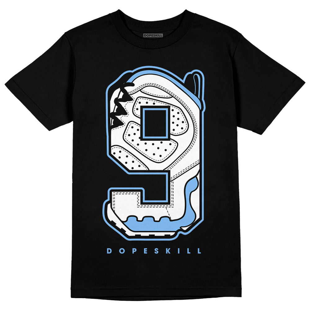 Powder Blue 9s superstreetwear T-Shirt No.9 Graphic