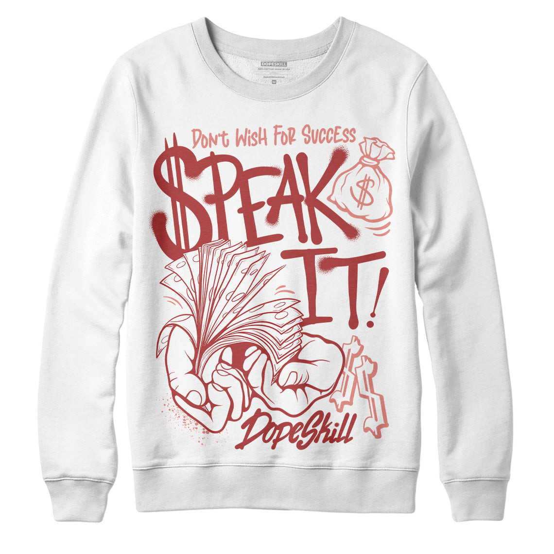 Dune Red 13s superstreetwear Sweatshirt Speak It Graphic