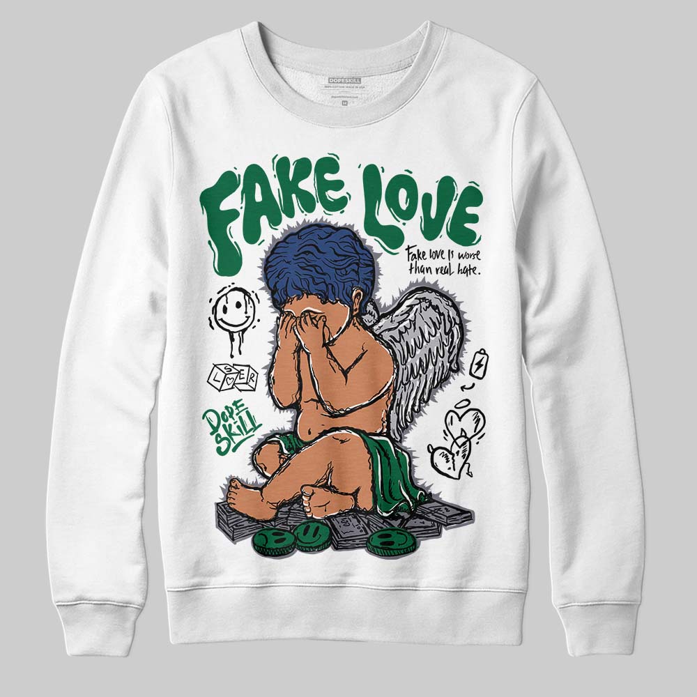GT-2160 Shamrock Green superstreetwear Sweatshirt False Love Graphic