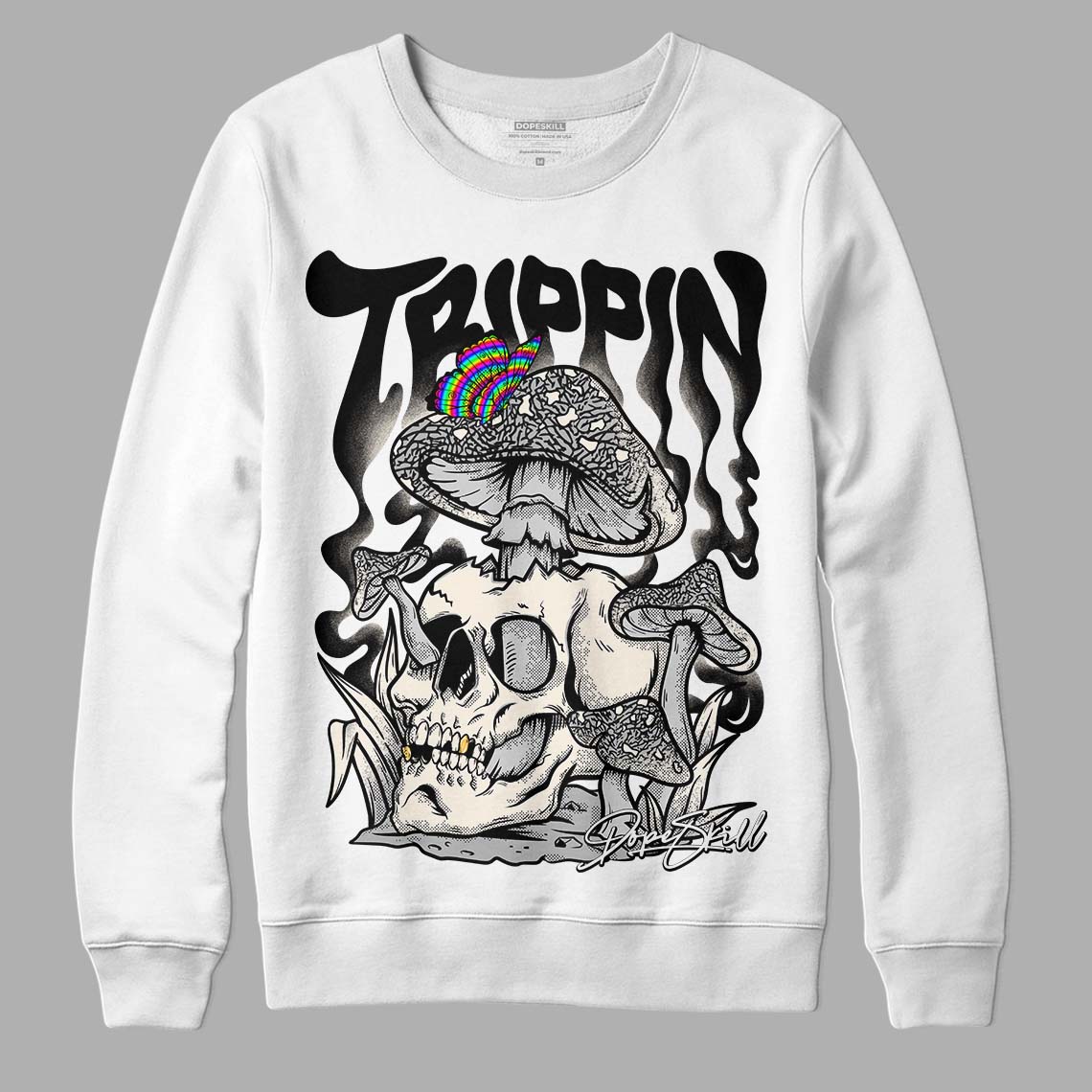 Off Noir 3s superstreetwear Sweatshirt Trippin Graphic