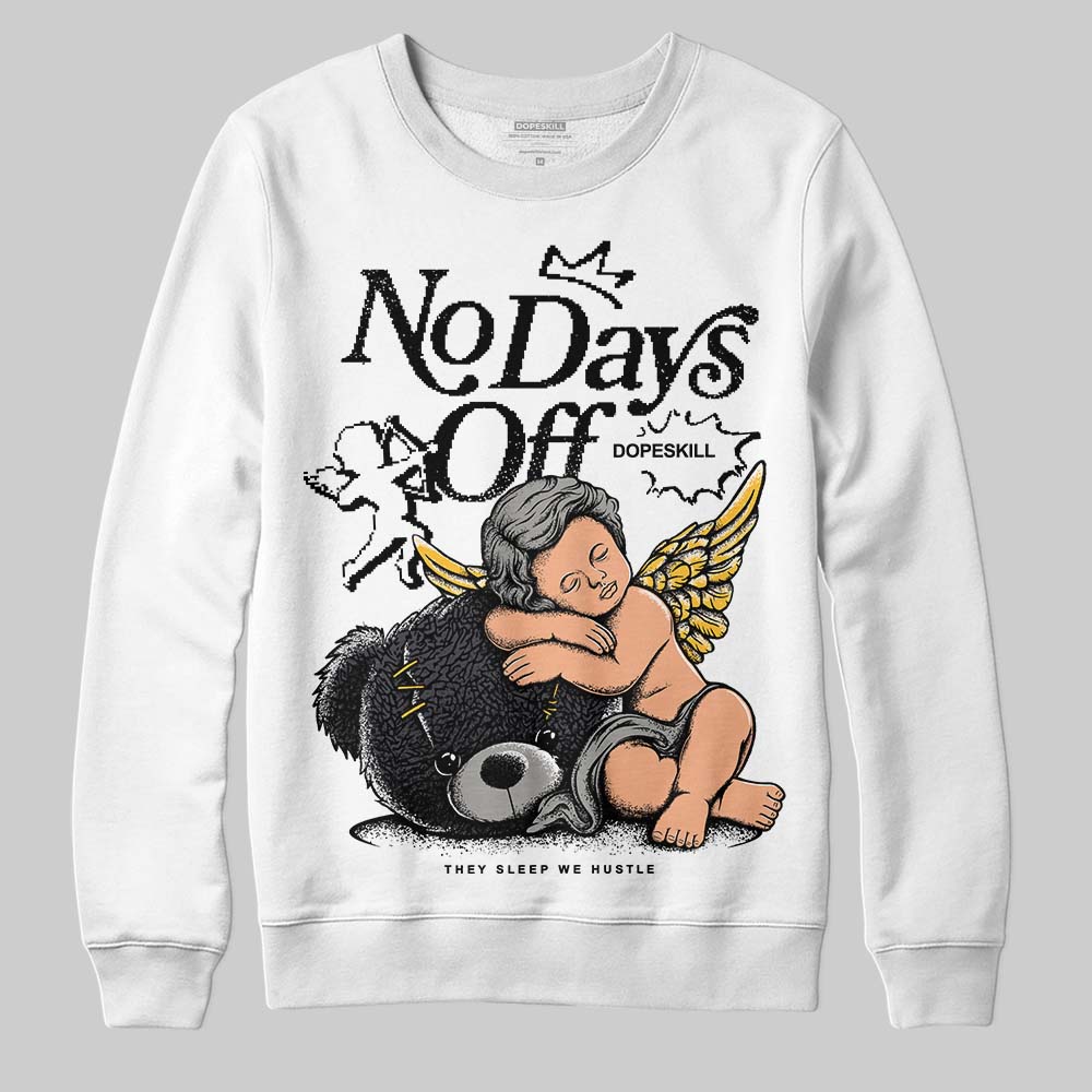 Black Cat 3s superstreetwear Sweatshirt New No Days Off Graphic