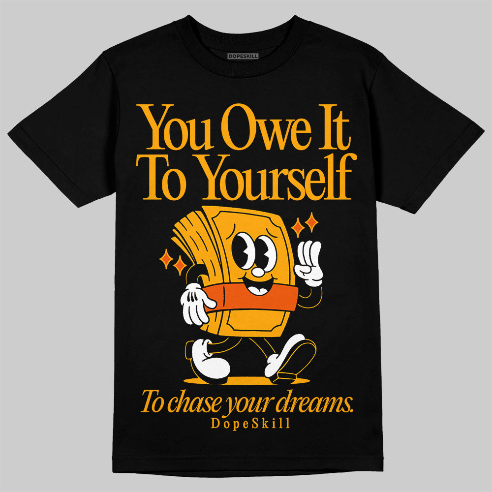 Black Taxi 12s superstreetwear T-Shirt Owe It To Yourself Graphic