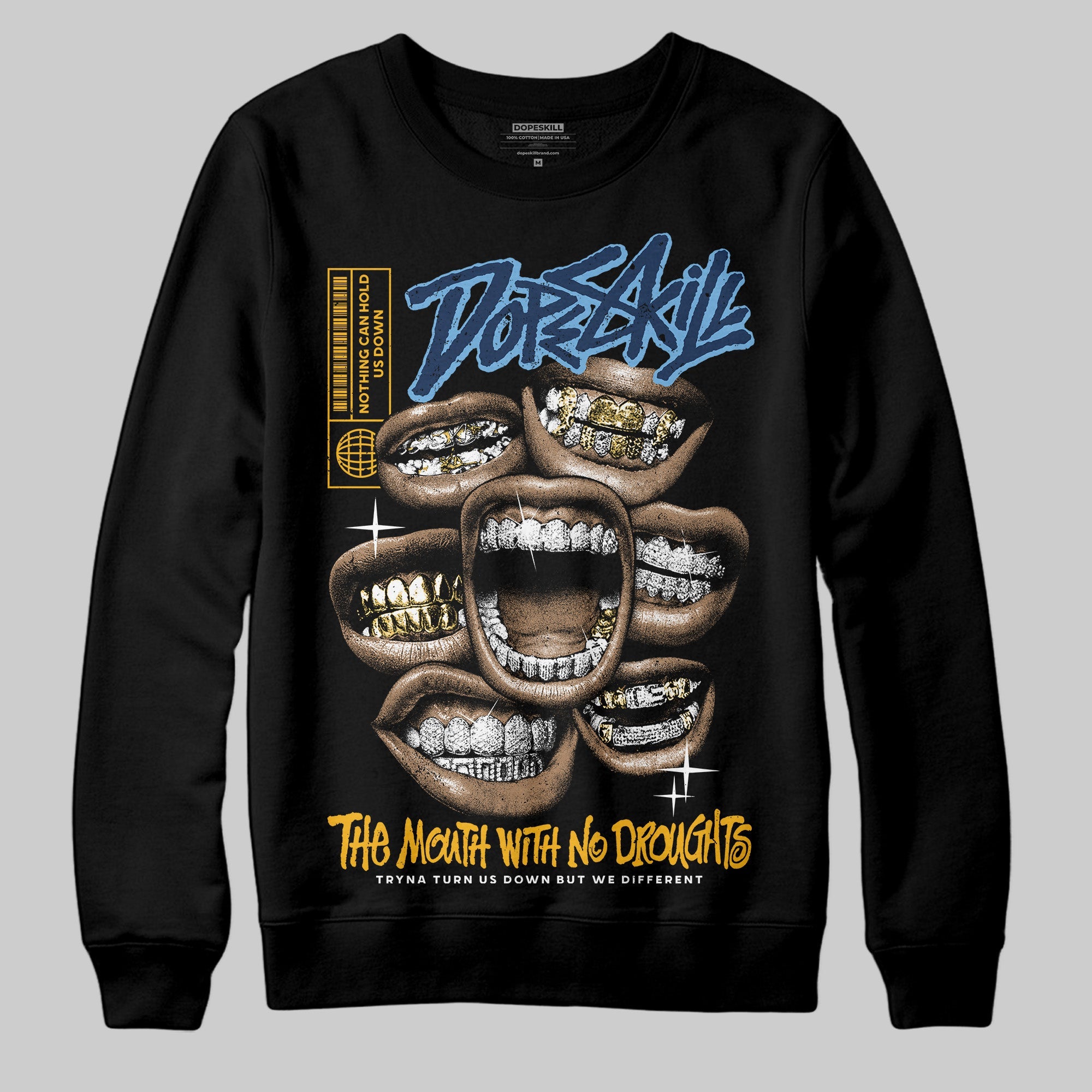 Retro Dunk From Above 4s superstreetwear Sweatshirt The Mouth With No Droughts Graphic