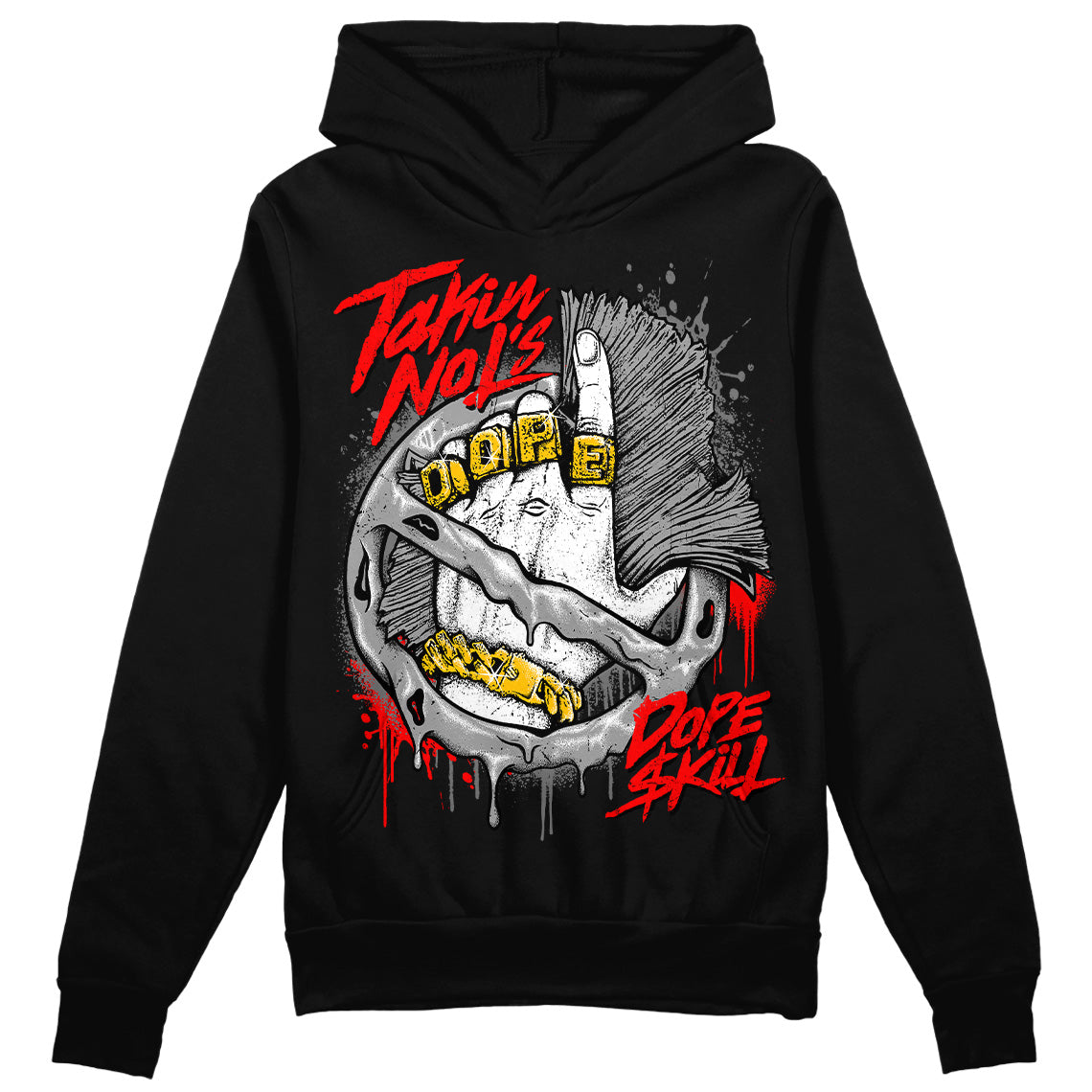 85 Black White 1s superstreetwear Hoodie Sweatshirt Takin No L's Graphic