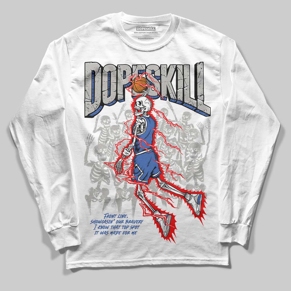 Lucky Shorts 3s superstreetwear Long Sleeve T-Shirt Thunder Dunk Graphic