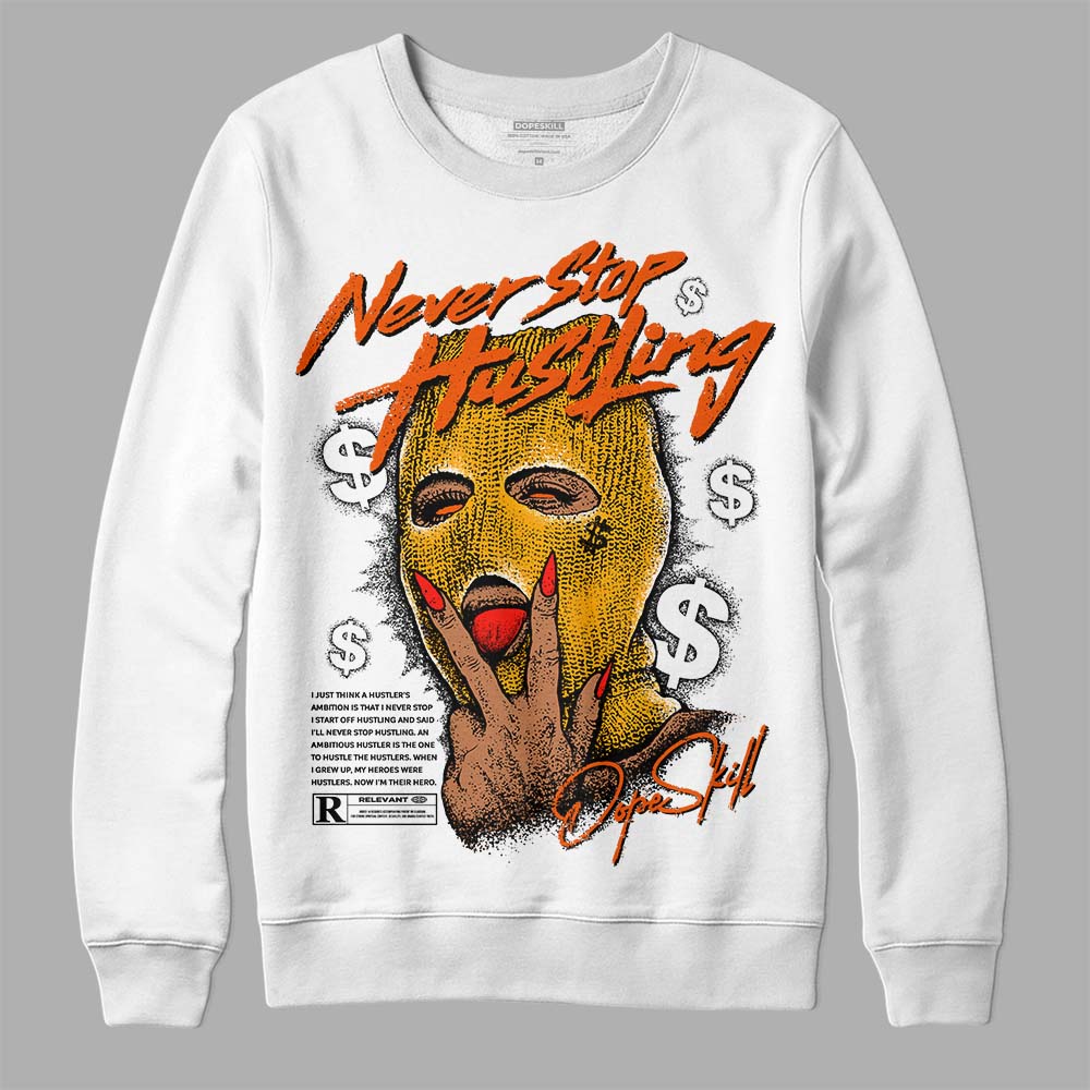 Black Taxi 12s superstreetwear Sweatshirt Never Stop Hustling Graphic