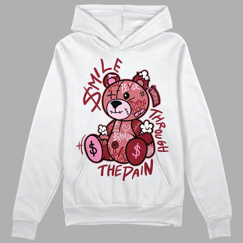 Valentine's Day Collection superstreetwear Hoodie Sweatshirt Smile Through The Pain Graphic