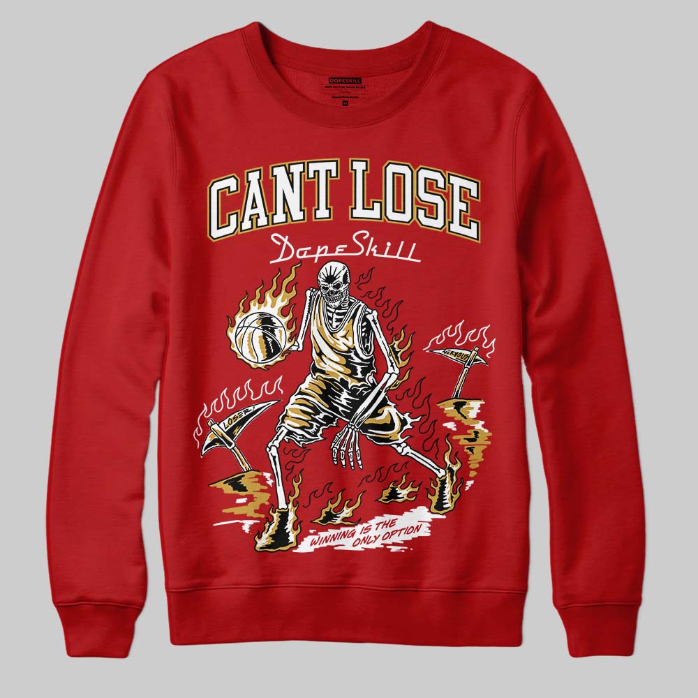 Brick By Brick 4s superstreetwear Sweatshirt Cant Lose Graphic