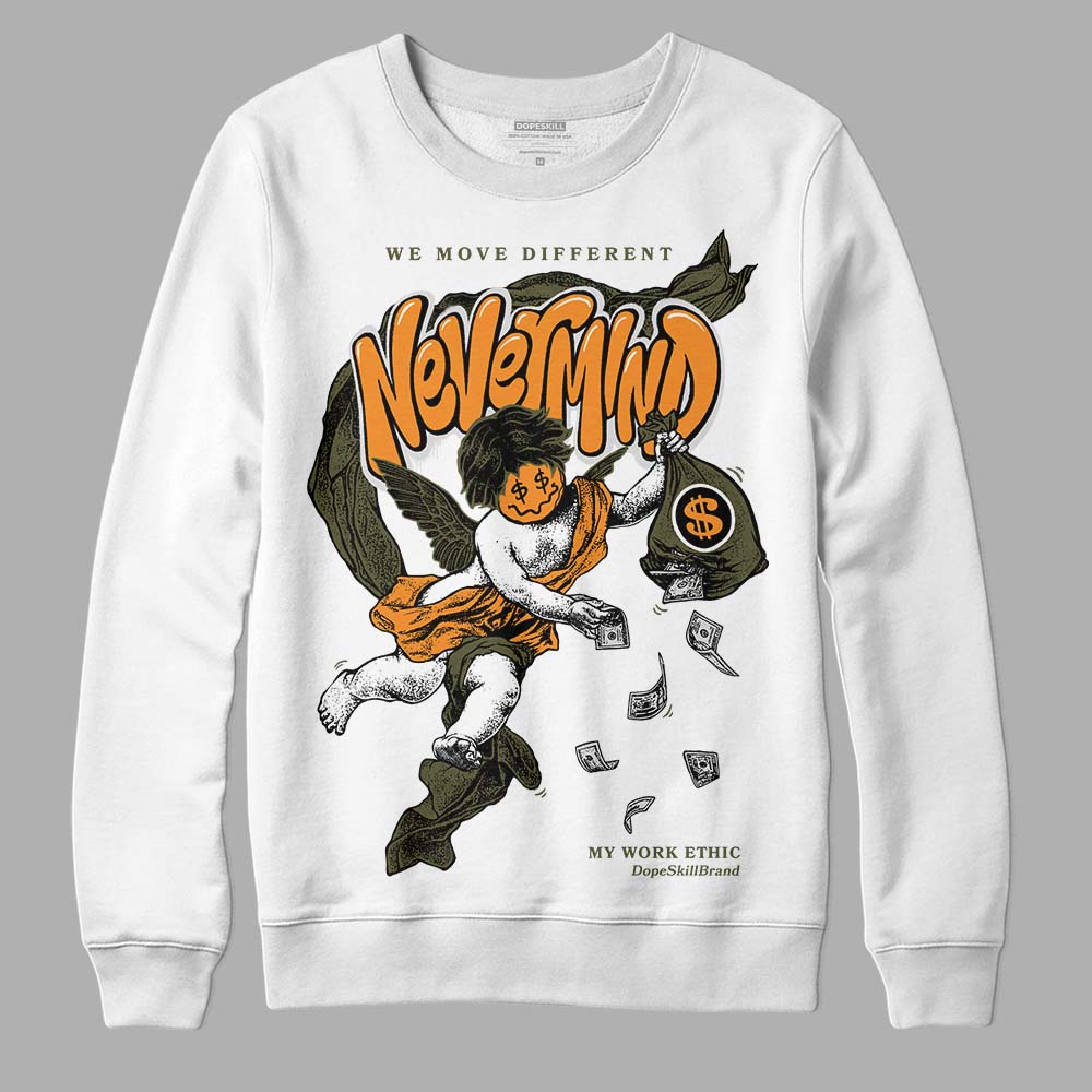 Olive 5s superstreetwear Sweatshirt Nevermind Graphic
