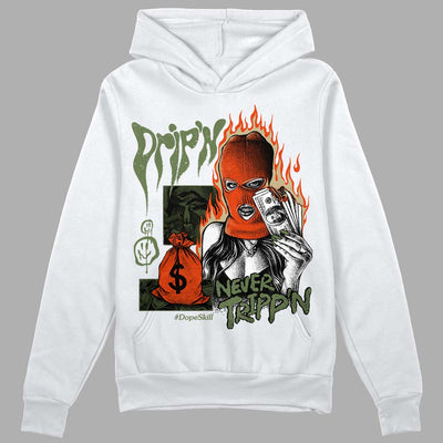 Olive Collection DopeSkill Hoodie Sweatshirt Drip'n Never Tripp'n Graphic