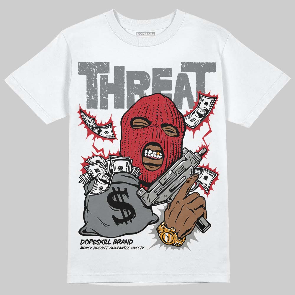 Cool Grey 9s superstreetwear T-Shirt Under Threat Graphic