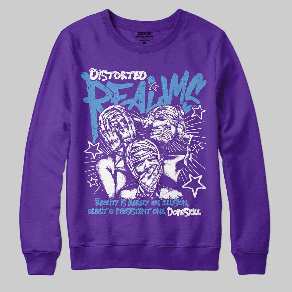 PURPLE Collection superstreetwear Sweatshirt Distorted Realms Graphic