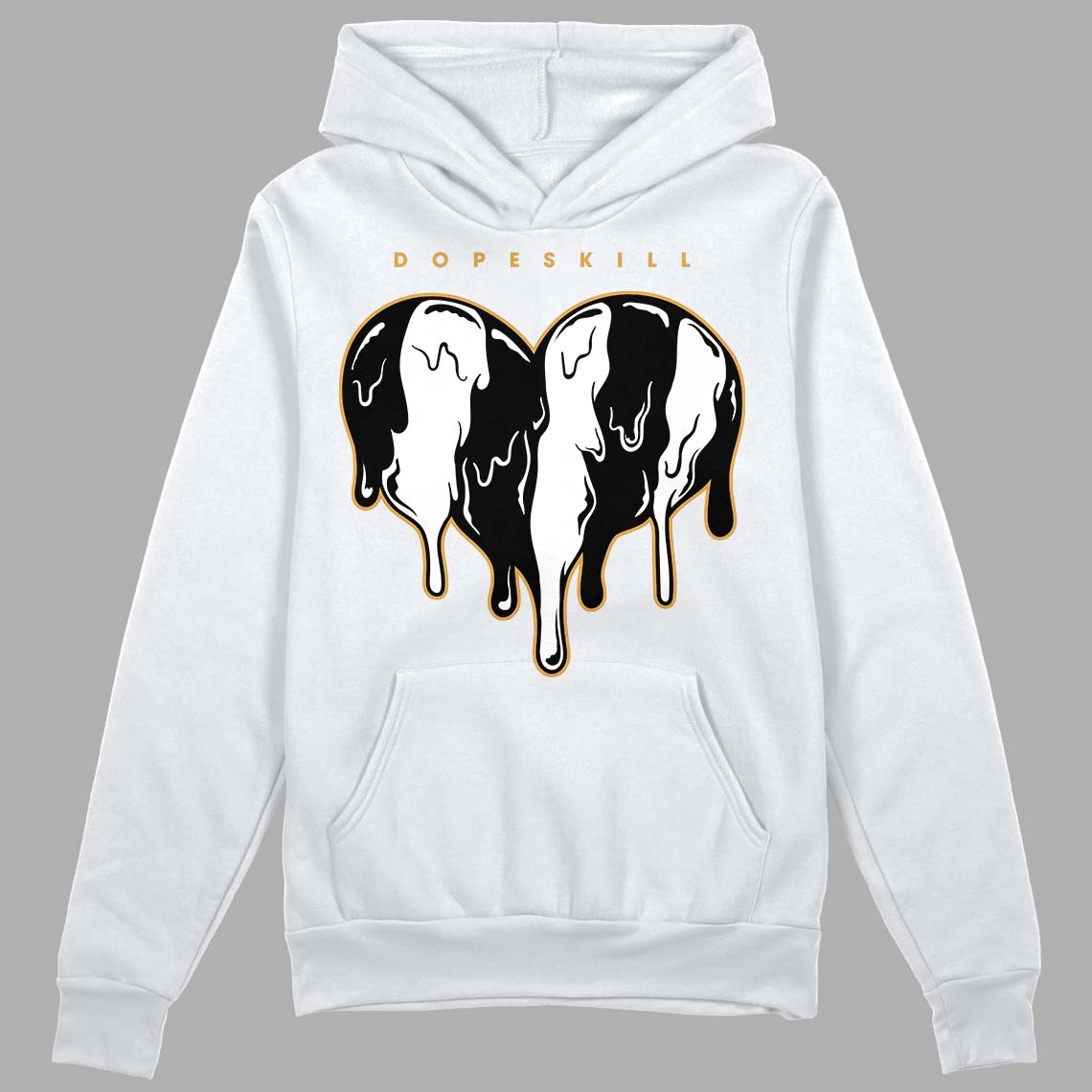 Gratitude 11s superstreetwear Hoodie Sweatshirt Slime Drip Heart Graphic