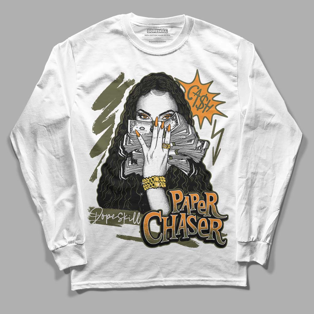 Olive 5s superstreetwear Long Sleeve T-Shirt NPC Graphic