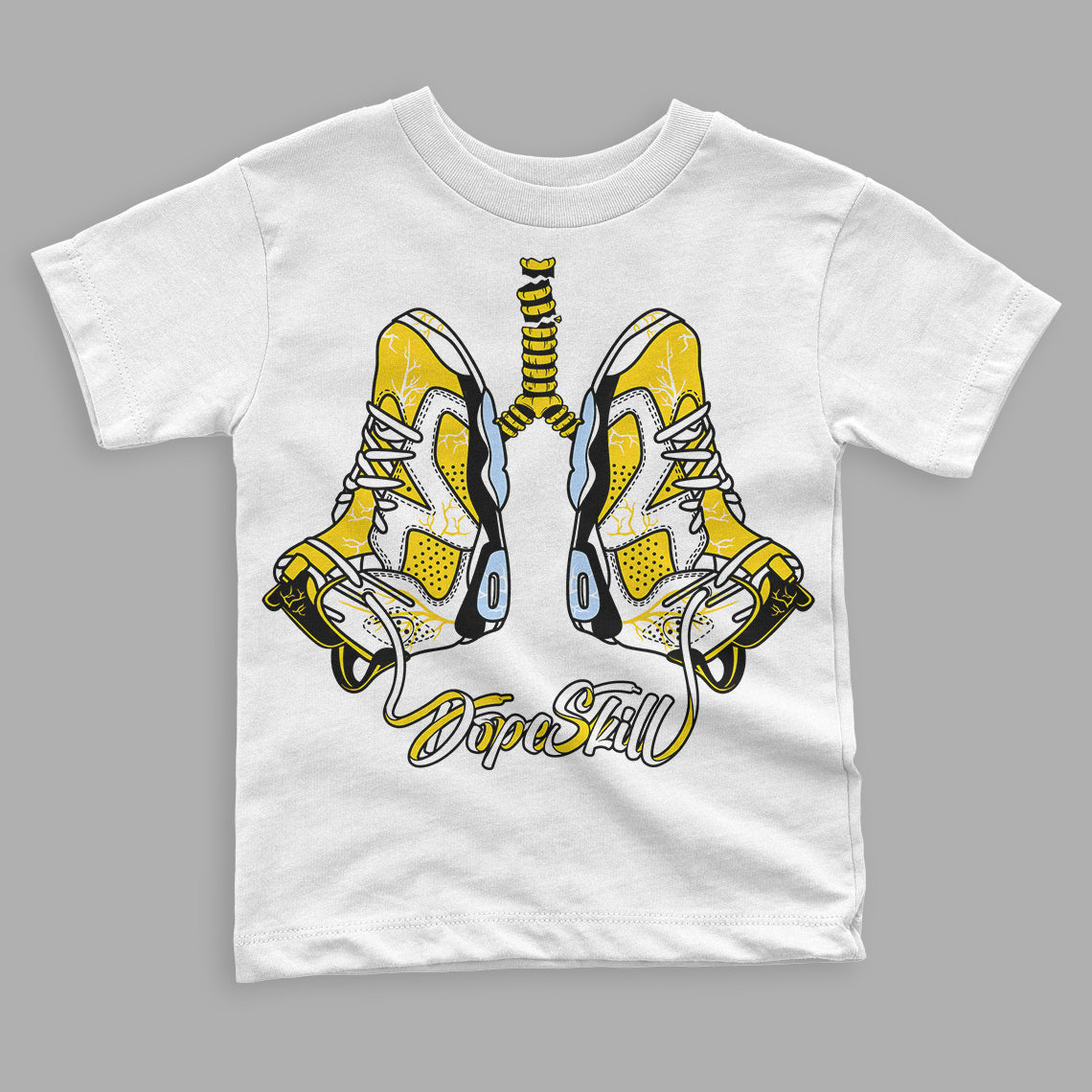 Yellow Ochre 6s superstreetwear Toddler Kids T-shirt Breathe Graphic