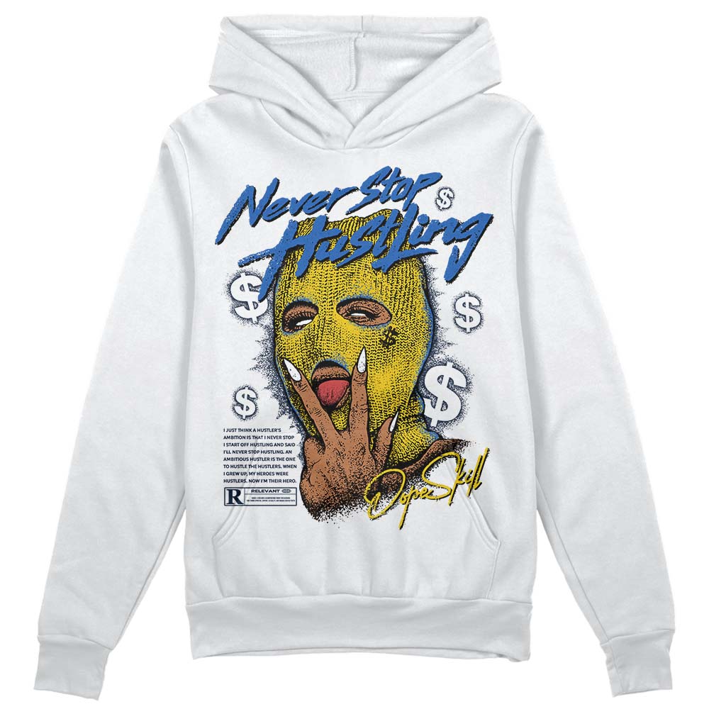 Michigan Dunks superstreetwear Hoodie Sweatshirt Never Stop Hustling Graphic
