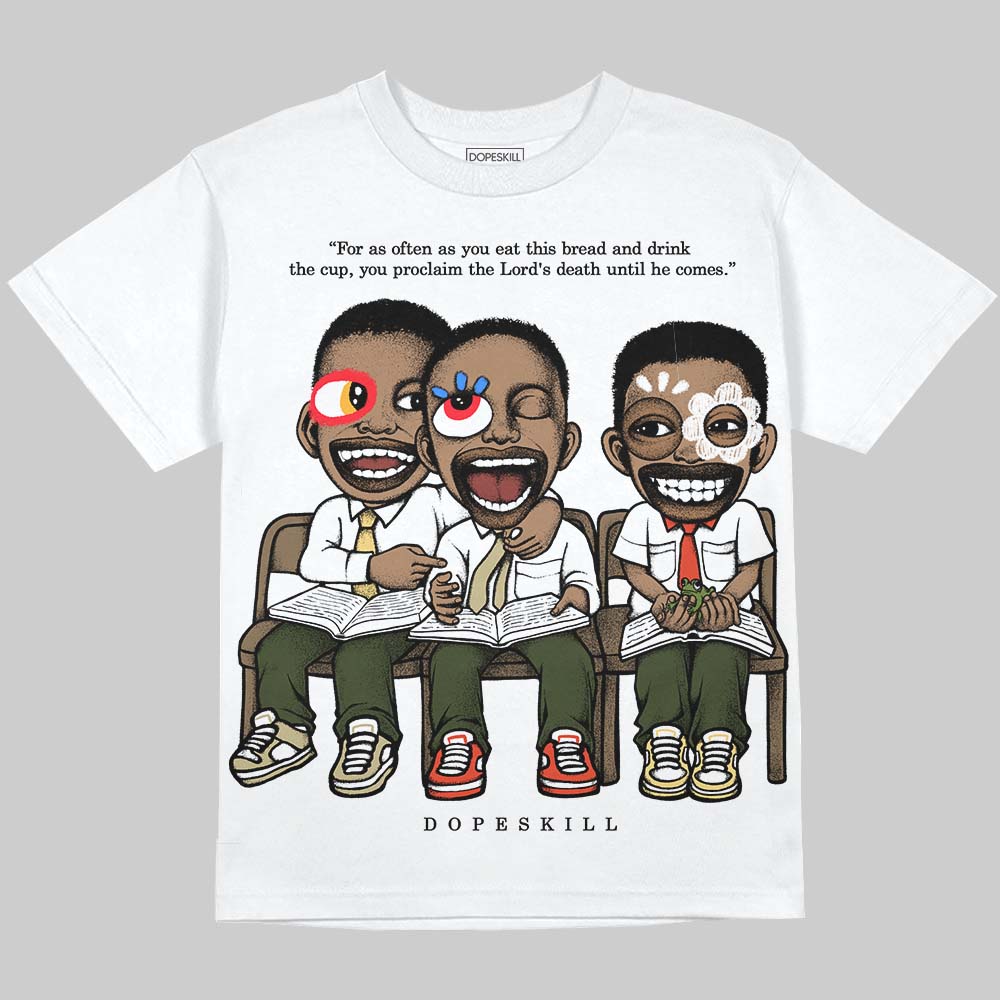 Olive Collection superstreetwear Oversize Print T-Shirt First Sunday Graphic
