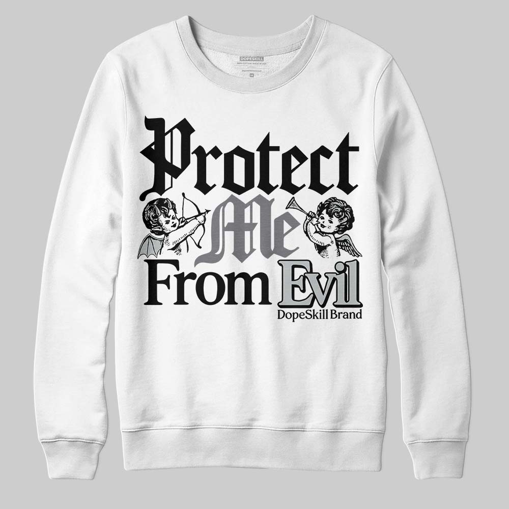 Fear 4s superstreetwear Sweatshirt Protect Me From Evil Graphic