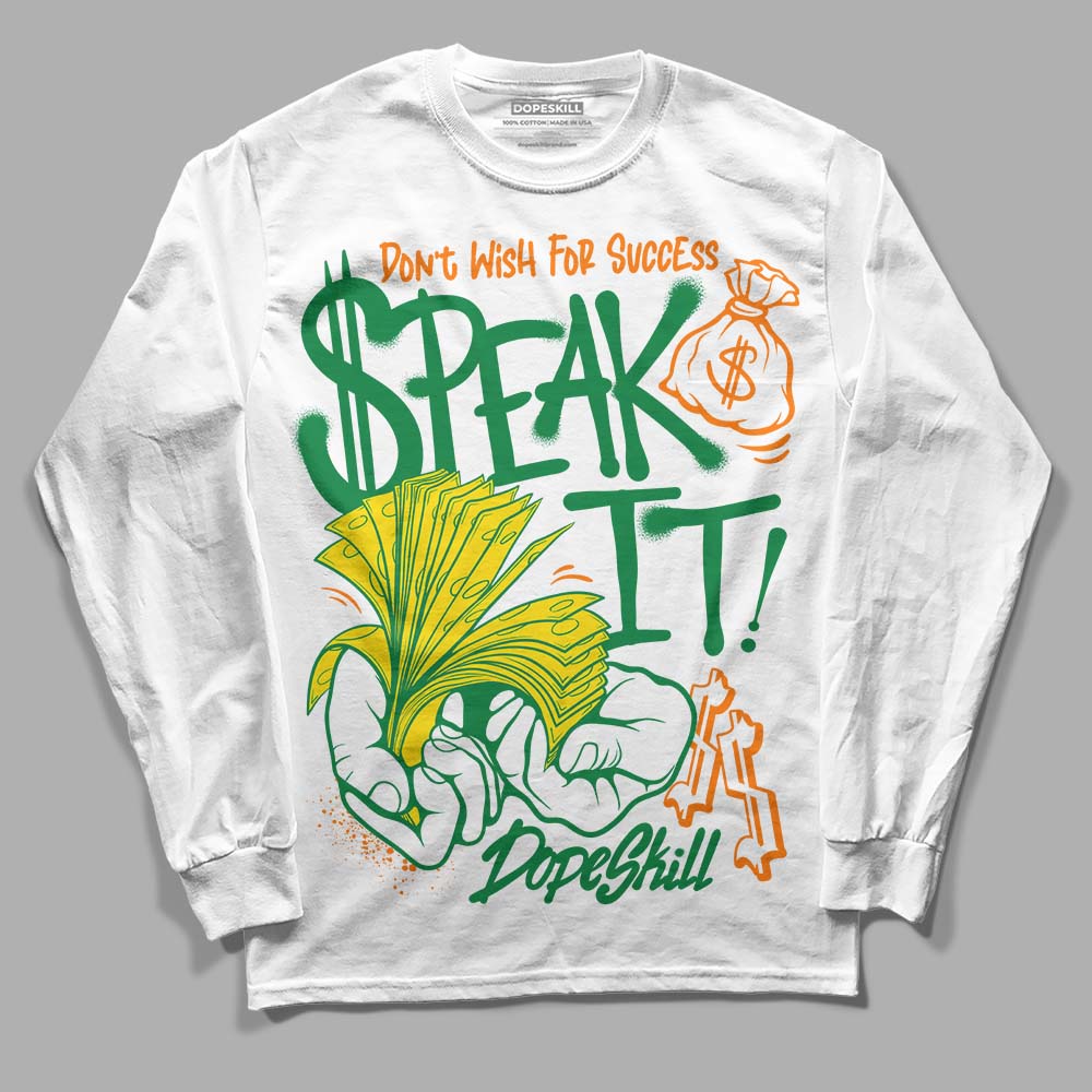 Dunk Reverse Brazil superstreetwear Long Sleeve T-Shirt Speak It Graphic